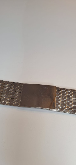 PELLIN plata, cinturón acero