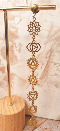 SIRAN dorado, pendientes