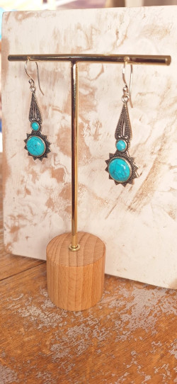 ANA plata, pendientes