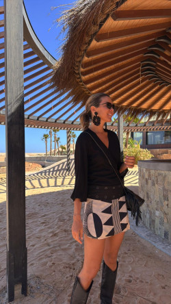 PUMBA negro, blusa cruzada