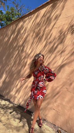 DONCELLA coral, vestido corto