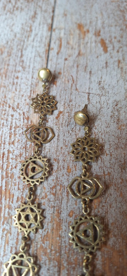 SIRAN dorado, pendientes