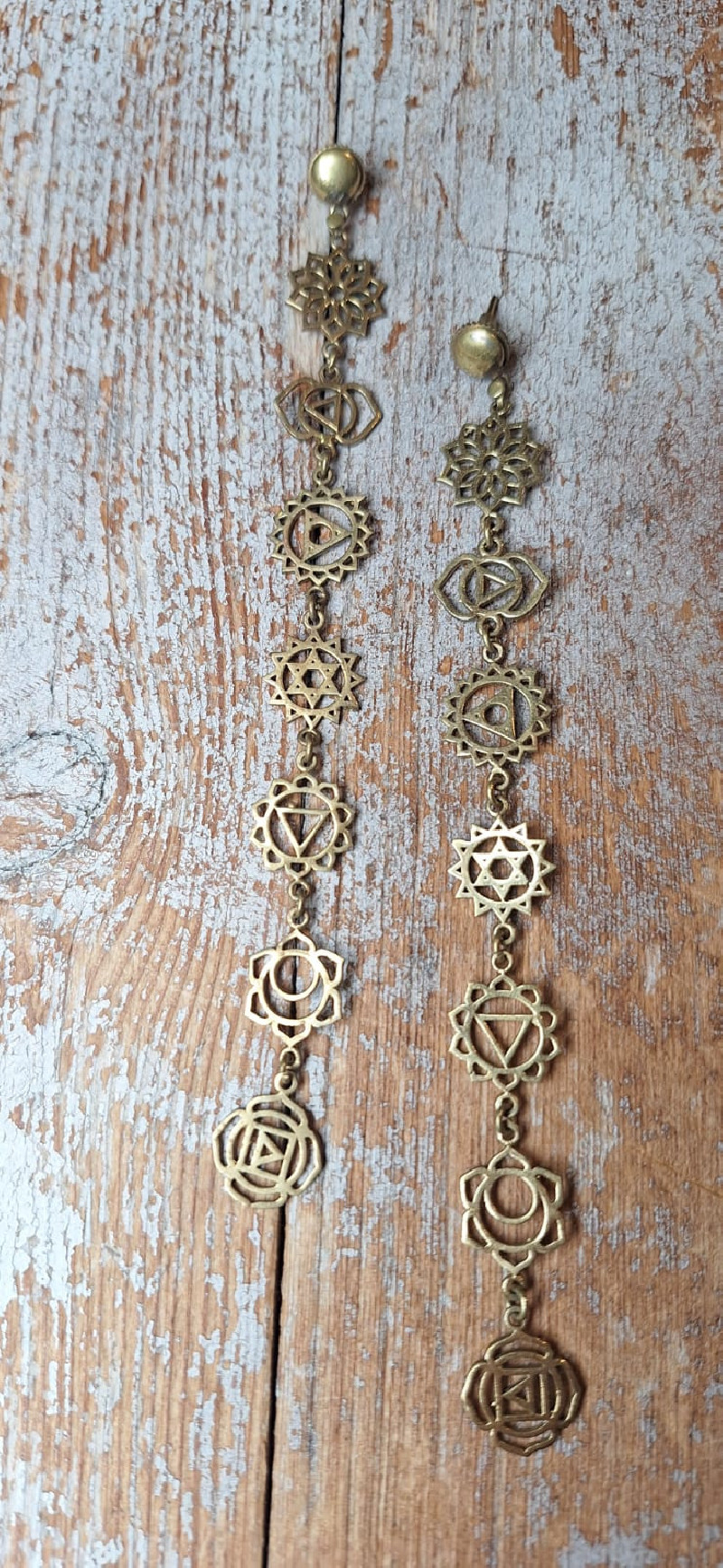 SIRAN dorado, pendientes