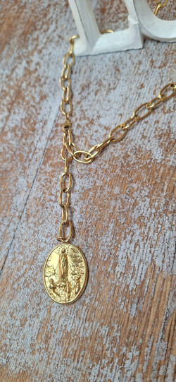 NIEVES dorada, collar