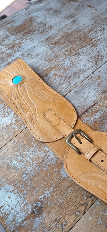 AVILA piel, cinturón de piel