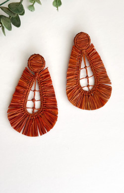 TUDELA cobrizo, pendientes