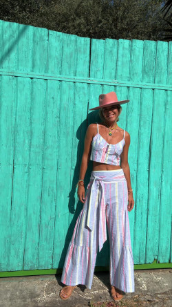 EBRO rayas/blanco, top