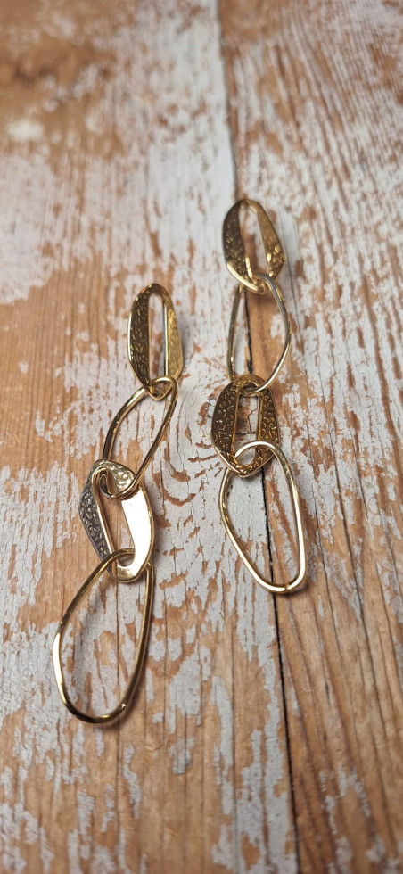 PENDIENTES dorados
