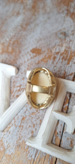 OPI blanco, anillo elástico