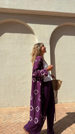 SANTINA morada, chaqueta