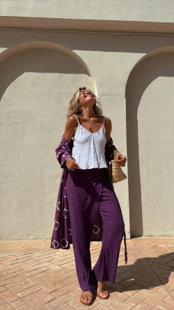 SANTINA morada, chaqueta