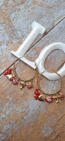 MAREA rojo, pencientes