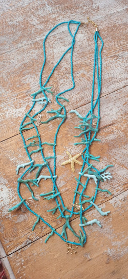 CARIHUELA turq, collar