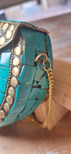 CALAHONDA verde esmeralda, bolso