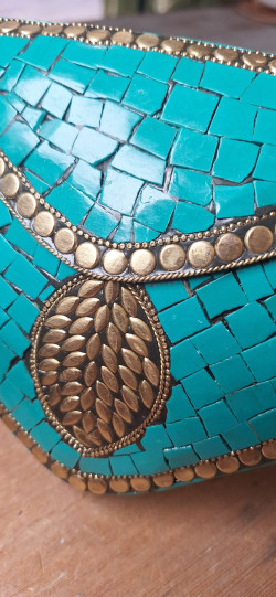 CALAHONDA verde esmeralda, bolso