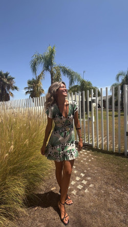 MAXIN ,vestido corto