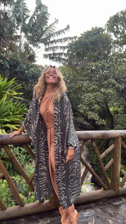 ATIENZA kaki/beige, chaqueta