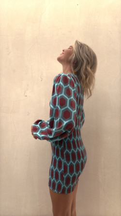 FLORENCIA turquesa, vestido