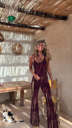 ROIG burdeos/limon tie dye, mono