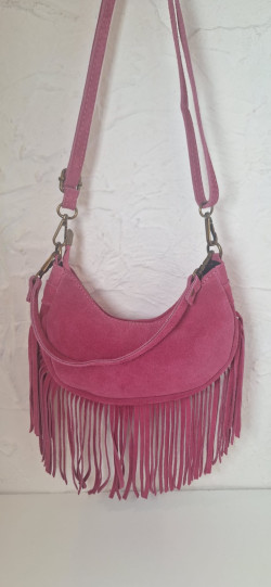 NATALY rosa, bolso ante