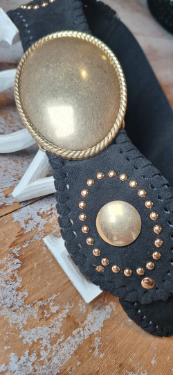 ESCENE negro, cinturón elástico