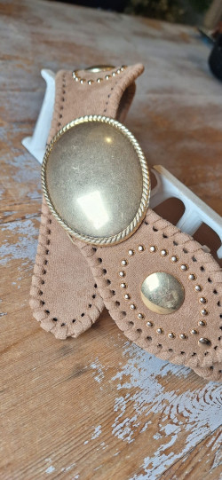 ESCENE beige, cinturón elástico