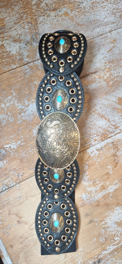 MARICE negro, cinturón